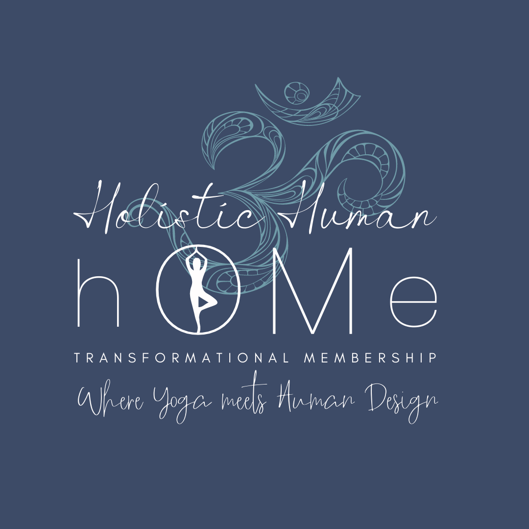 Holistic Human hOMe Transformational Human Design Yoga Membership Logo